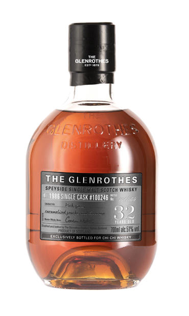 Premium spirits bottle