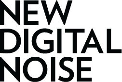 New Digital Noise black logo on white